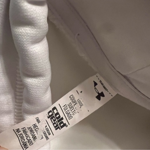 Under armor red white and blue hooded sweatshirt - Picture 2 of 4